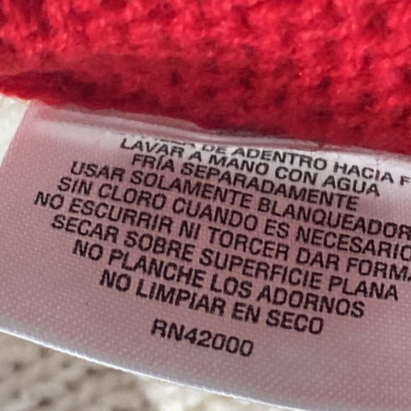 Christmas Red Ugly Christmas Cardigan Sweater Buttoned size XL - Picture 15 of 15